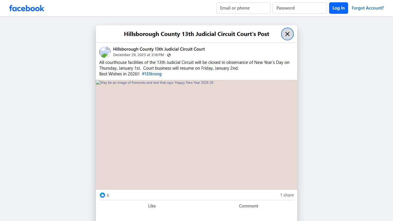 All... - Hillsborough County 13th Judicial Circuit Court Facebook